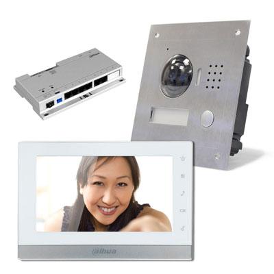 Dahua IP Video Door Station with camera for Flush Installation