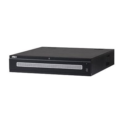 NVR Recorder 128 Channels 384Mps 4K H.265 2xHDMI 8HDD RAID5 E/S