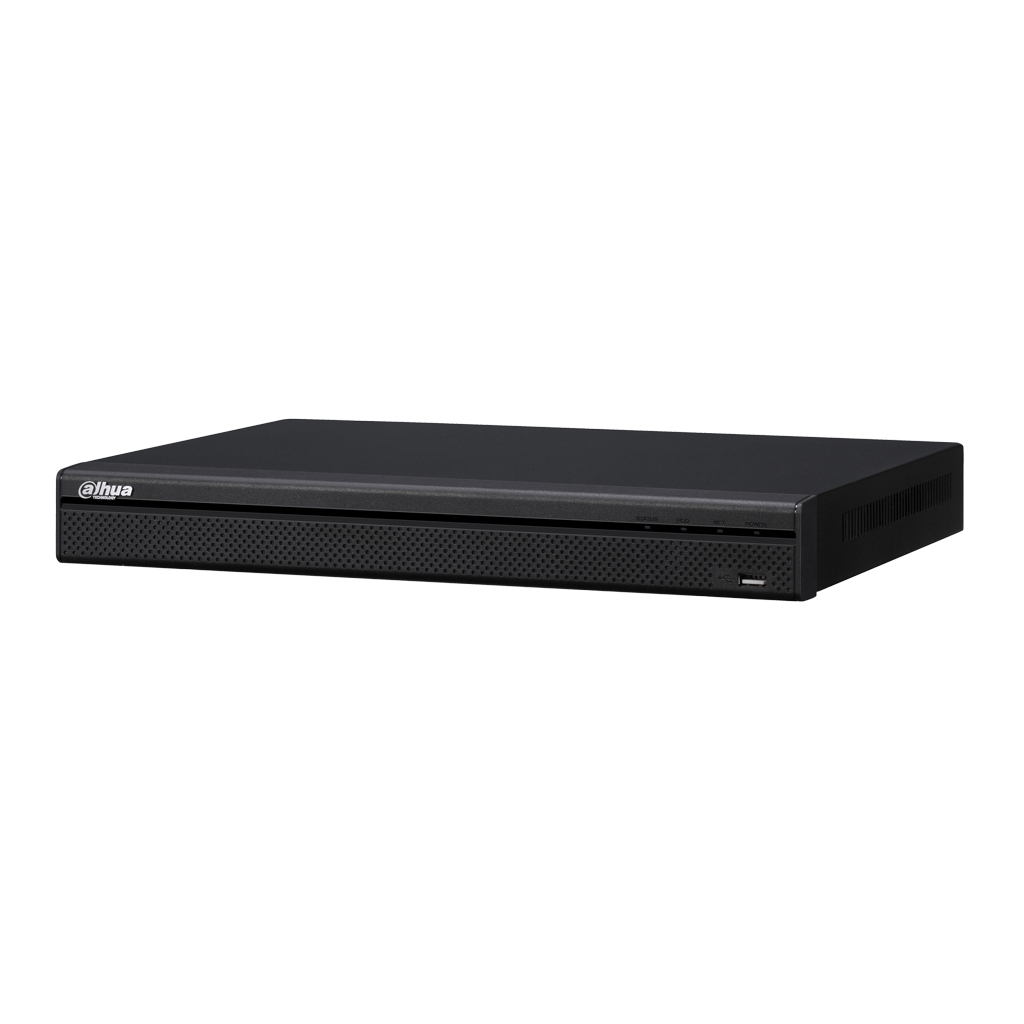 NVR Recorder 16 Channels 200Mps 4K H.265 HDMI 2HDD In/Out
