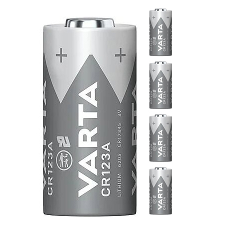 Pile Lithium CR123 1630 mAh