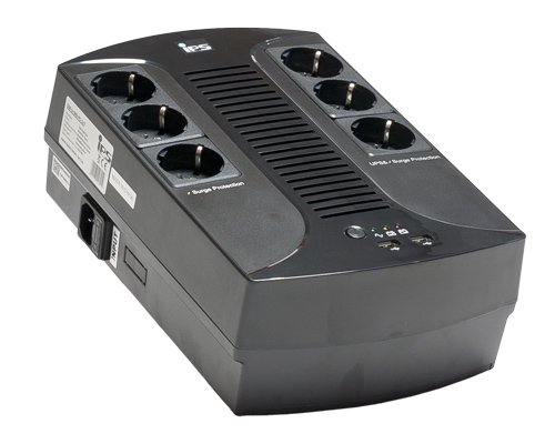 6 Sockets UPS Plug Type. 600VA/360W