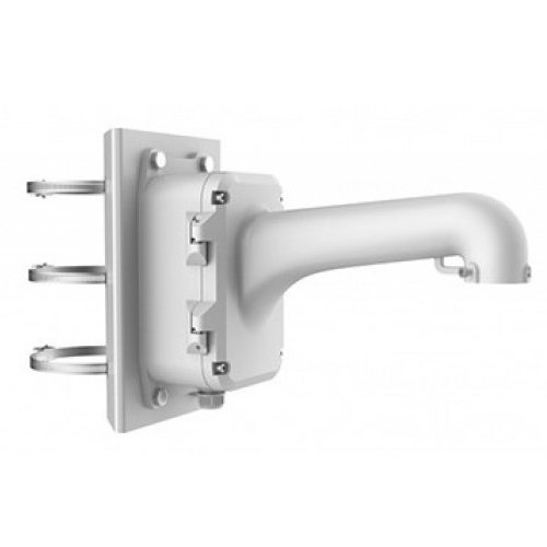 Vertical Pole Mounting Bracket with Junction Box for Hikvision Speed Dome