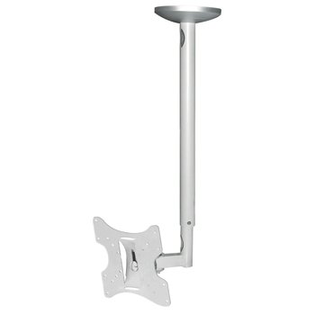 Ceiling bracket for flat screen (10-32" 30 kg) Silver Colour
