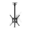 Soporte de techo para pantallas planas (26-42" 20 kg) Color negro