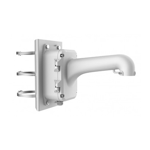 [DS-1604ZJ-BOX-POLE] Vertical Pole Mounting Bracket with Junction Box and space for 24VAC/3A power supply