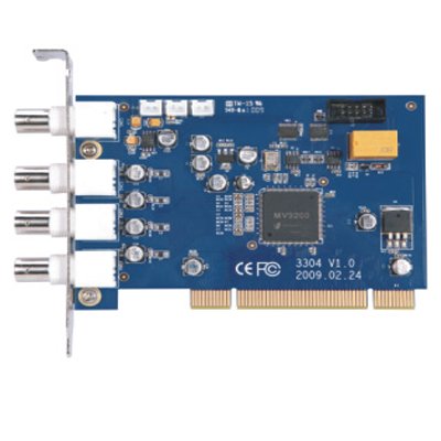 Digital Capture Card with 4 Video Inputs and 4 Audio Inputs