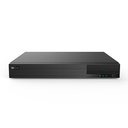 Videograbador DVR 16 canales TVT 5 en 1. 4K, 5MP, 4MP, 1080p, 720p + 8 IP  2 HDD E/S Audio