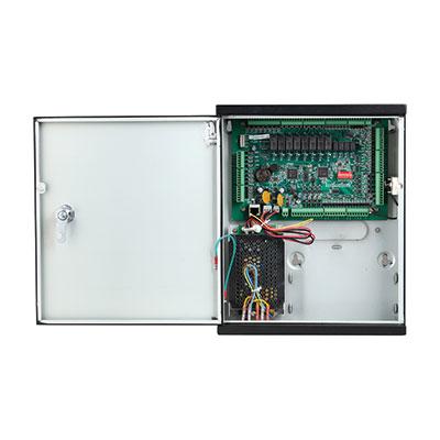 Controladora 4 Puertas / 2 Direcciones en Caja Metálica IP Wiegand RS-485