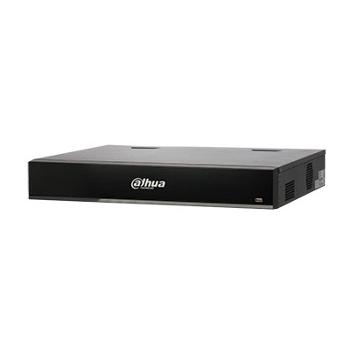 NVR 32ch 320Mbps 4K H265 2xHDMI 16PoE (8PoE + 8ePoE/EoC) 4HDD E/S AI