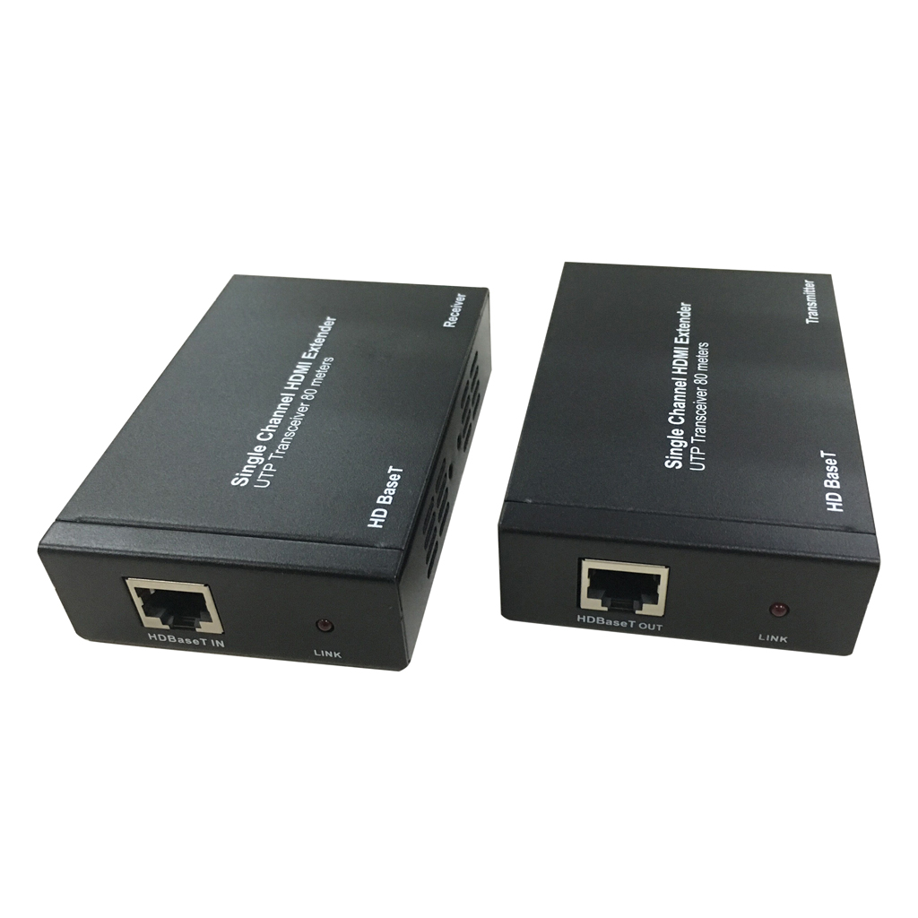 Prolongador HDMI 40m@4K / 80m@1080P + IR Activo por 1 solo UTP