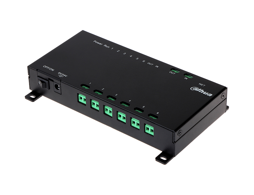 Dahua 6-Port Switch POE 2-wire for VTO, 24 Vdc Power supply not included