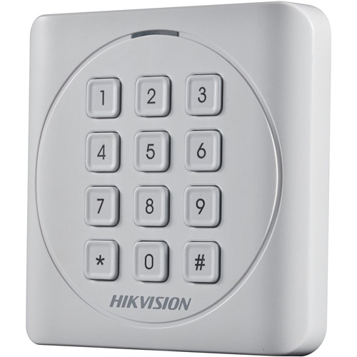 Terminal autónomo de accesos con teclado Hikvision EM cards