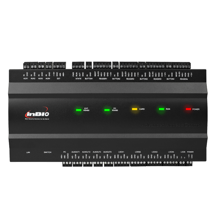 Controladora IP Zkteco INBIO-460. 4 Puertas