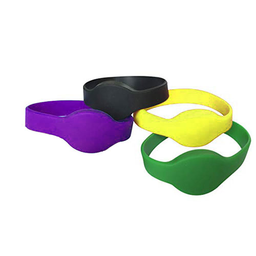 Bracelet de proximité  125 KHZ en silicone pour contrôle d'accès / présence