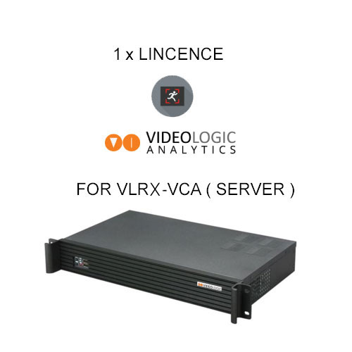 [VLRX-VCA] Licencia EQUIPO SERVER de análisis de vídeo 1 canal (Visibles y térmicas)