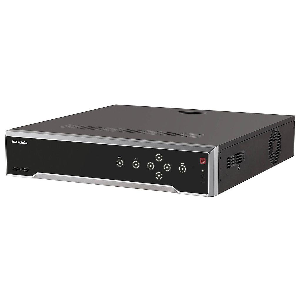 Grabador NVR IP 16CH 4K 12MP IP 1.5U 4HDD E/S Alarma Audio Hikvision