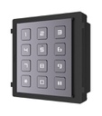 Módulo de apertura con teclado para videoportero IP modular superficie/empotrado Hikvision