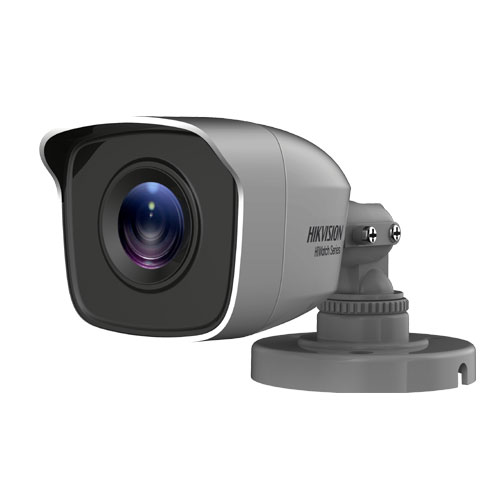 Caméra Bullet Hikvision 4en1 2Mpx Smart IR20m DNR Objectif fixe 2,8mm. IP66 Gris foncé