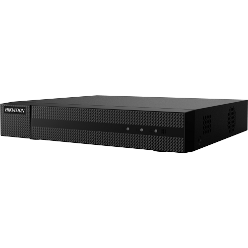 Enregistreur DVR Hikvision 4 voies 4MP 5 en 1 (AHD, HD-TVI, HD-CVI, CVBS analogique et IP). Alarmes 1HDD I/O Audio