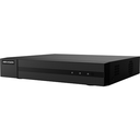 Enregistreur DVR Hikvision 4 voies 4MP 5 en 1 (AHD, HD-TVI, HD-CVI, CVBS analogique et IP). Alarmes 1HDD I/O Audio