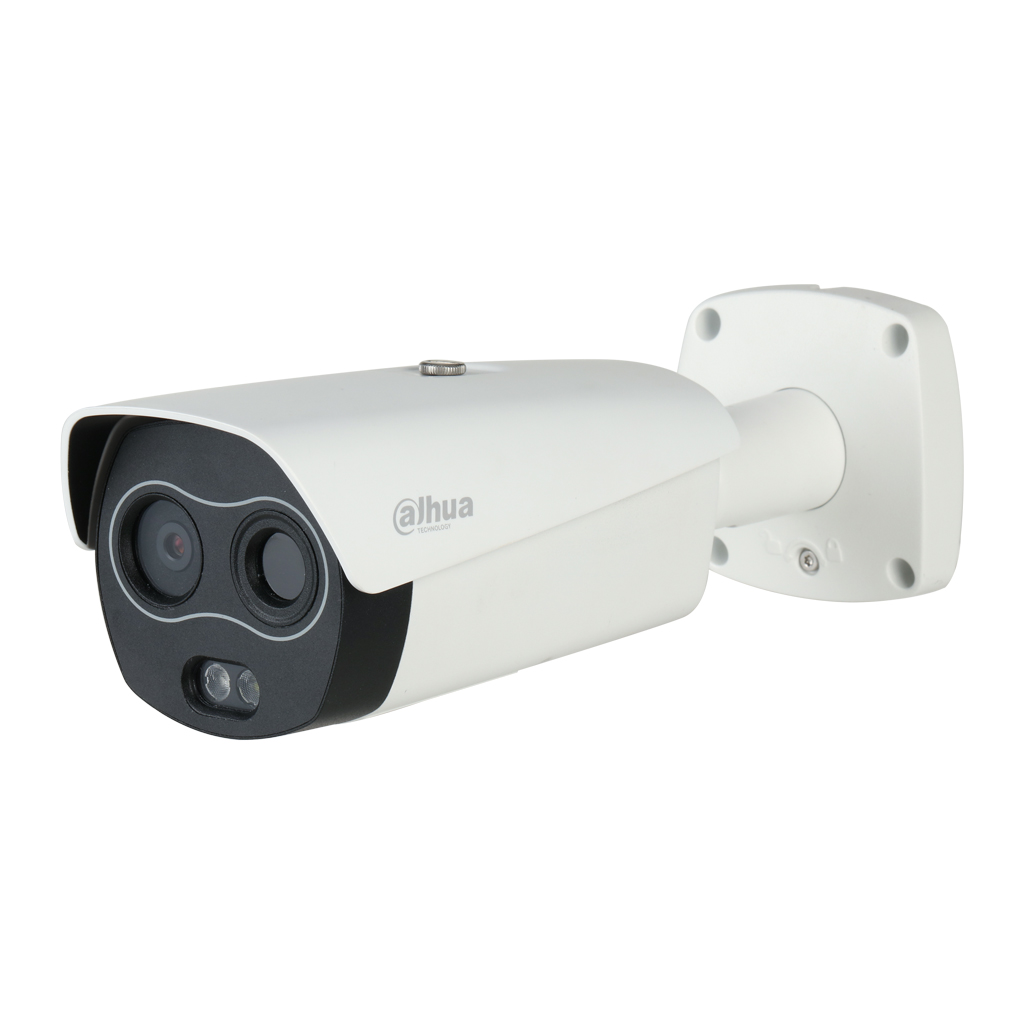  Dahua Thermal Network Hybrid Bullet Camera 256*192 3.5mm + 2M 4mm IP67 12V PoE