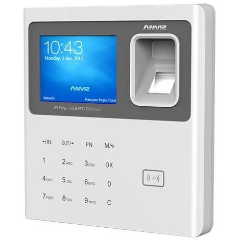 ANVIZ Biometric Attendance control W1Pro. Keypad + Figerprint + Code + RFID