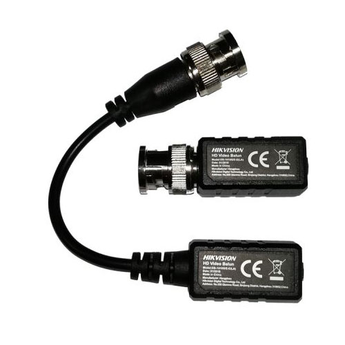 [DS-1H18S/E-E] Hikvision Video Balun for Cat5 or Cat6. Cost effective version
