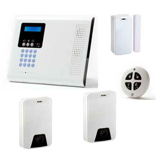 Kit Alarma Iconnect / Secusafe con Videoverificación. Central + 2 PIRCAM + 1 Contacto + Mando