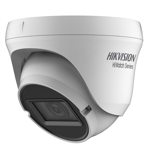 Cámara domo 5Mpx motorizada 2.7~13.5 mm 4en1 IR 60m Hikvision