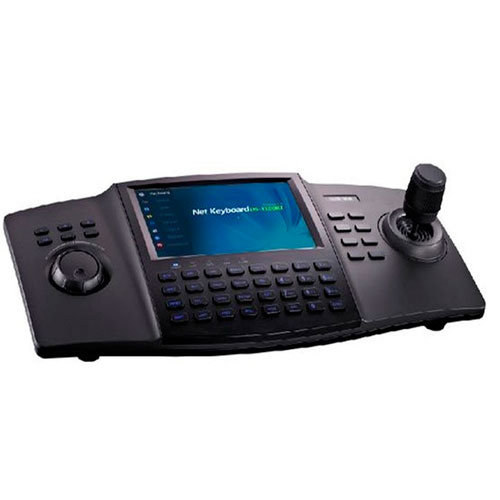 Teclado controlador IP de domos PTZ Hikvision. Joystick 3D