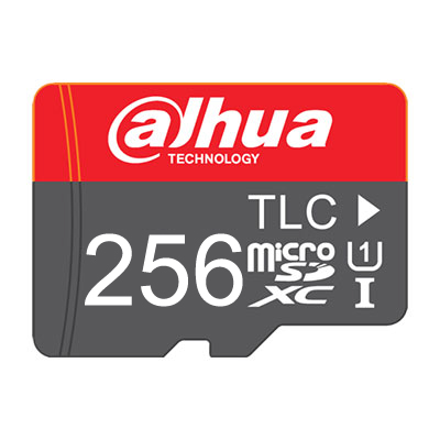 Tarjeta Micro SD 256GB TLC Class 10 UHS-I Especial Cámaras IP Dahua