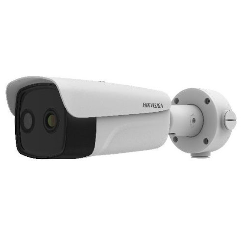 Caméra Bullet Thermographique IP Hikvision Mesure de la température Objectif de 6mm