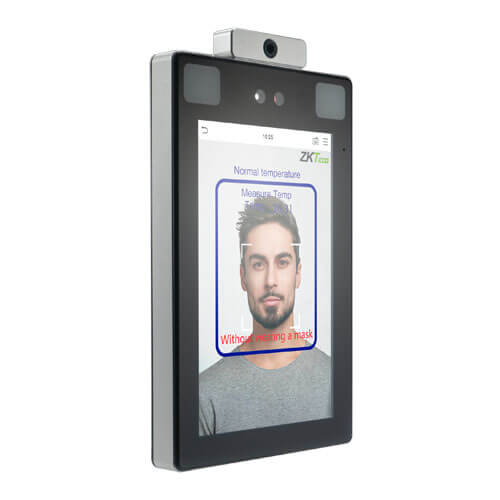 Zkteco access control Terminal with  Face and Palm verification and Body temperature detection 