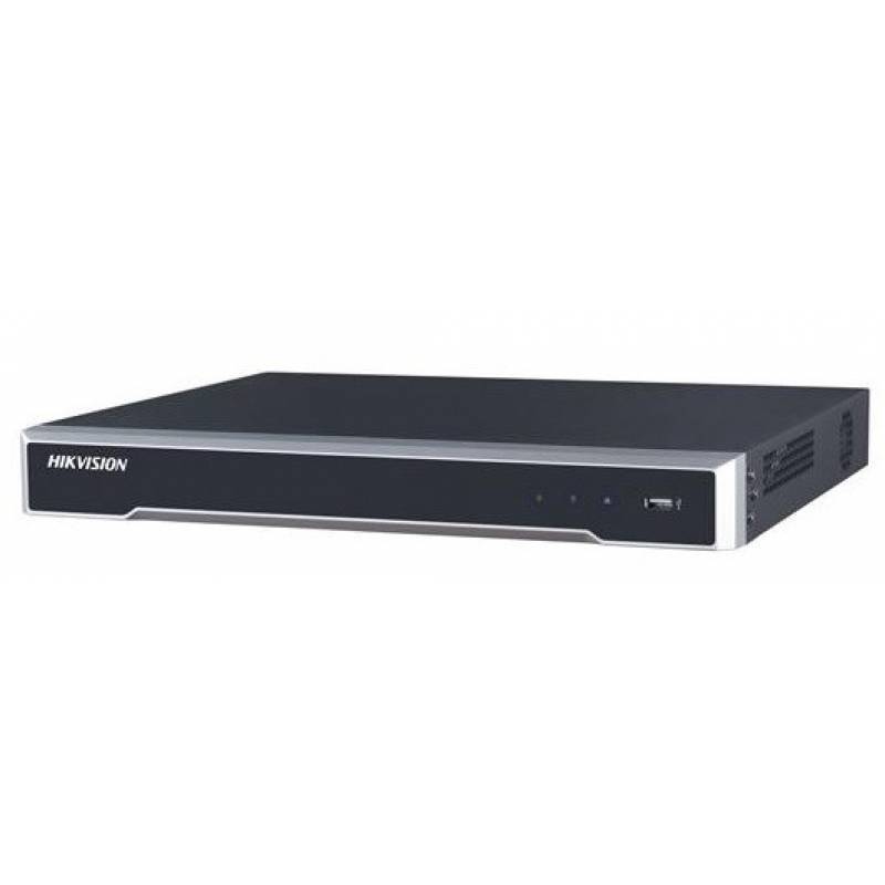 Grabador NVR IP 8CH 2HDD 1U 4K E/S Audio Alarma 2HDD Hikvision