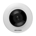 Cámara IP 3MP Fisheye 180° E/S Audio Alarma 1.16mm IR8m PoE WDR120 SD Hikvision 