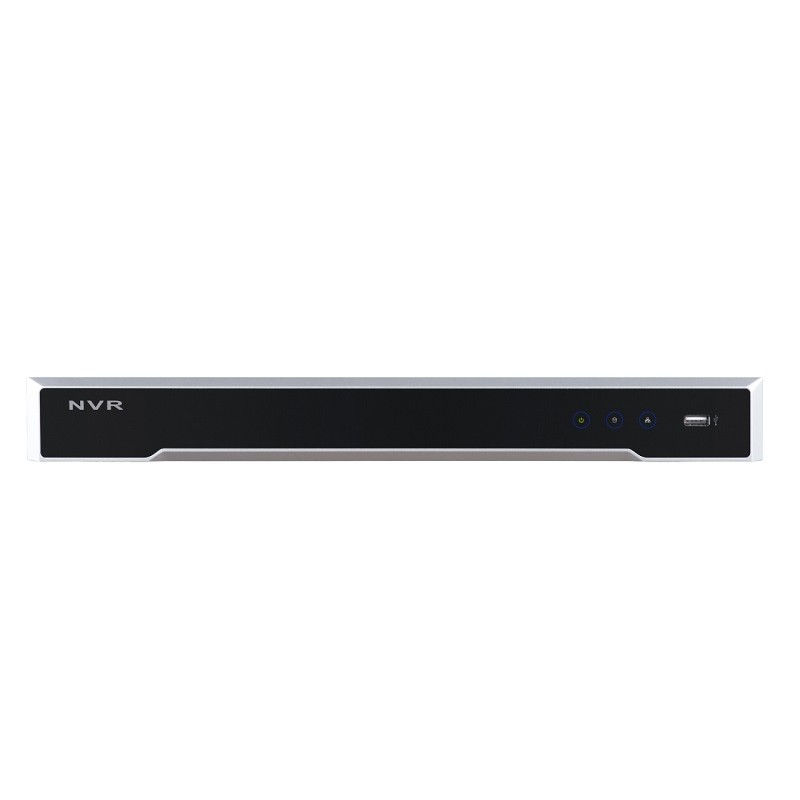 Grabador NVR IP 16ch 16 Poe 12MP Funciones  cámaras térmicas / conteo de personas/ matrículas DS-7616NI-I2/16P