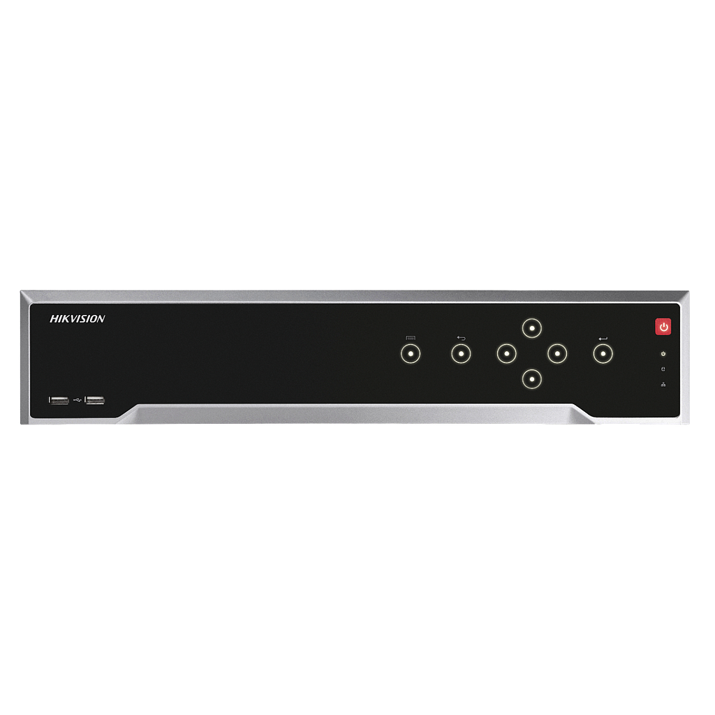 Grabador NVR 16-canales 1.5U 16 PoE 4K DS-7716NXI-I4/16P/4S