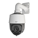 IP PTZ motorized dome 4" 4MP 25X Video Analytics Starlight IR100m TVT