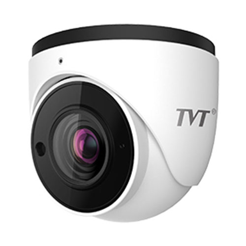 Caméra Dôme IP TVT 2Mpx Varifocal 2.8~12mm IR 50m IP67 MIC