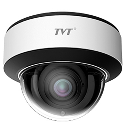 TVT Network Dome Camera Motorized varifocal Lens 2.8-12mm IR 50m IP67 E/S Alarm-Audio MIC 