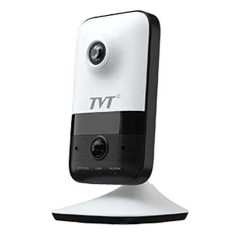 TVT Network Cube Camera 2MP Wi-Fi Objectif Fixe 2.8mm IR 10m