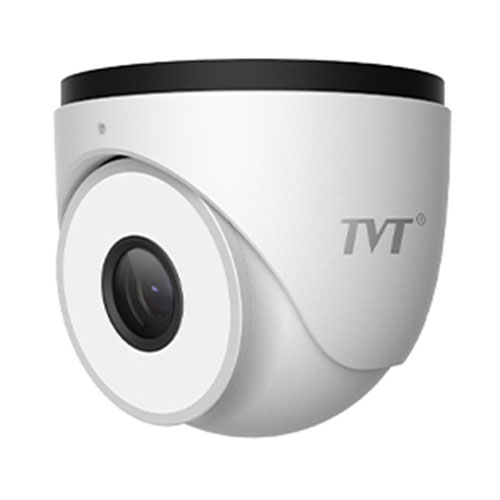 Cámara Domo TVT IP 2MP Reconocimiento facial Starlight Motorizada 7-22mm MIC IP67 