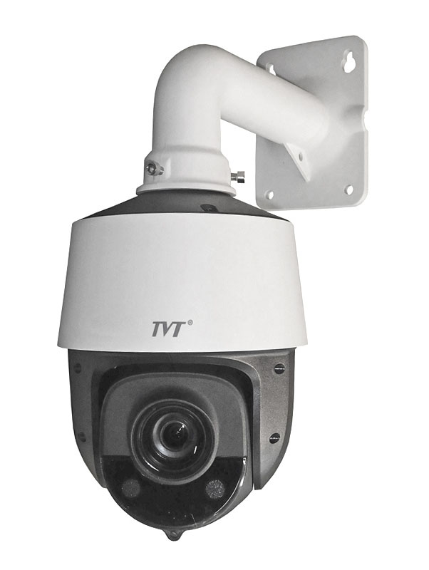 Caméra Speed Dôme TVT IP 4" 2MP Motorisée 5.5-110mm 20X IR 150m POE