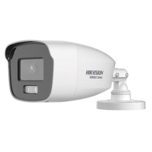 Caméra Bullet Hikvision 4en1 2Mpx ColorVu Objectif Fixe 2.8mm, Lumière Blanche 40m IP66