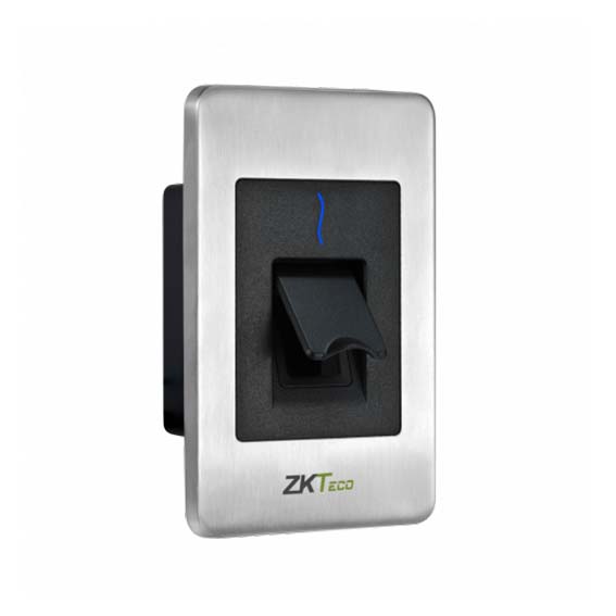 Lecteur d'empreintes digitales + cartes RFiD   Zkteco FR150-WP- WaterProof 