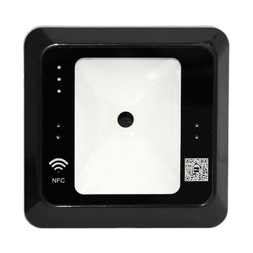 Lecteur de codes QR ZKTeco série QR500 avec interface Wiegand,  compatible  avec le module de carte RFID