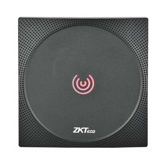 Lector de accesos Dual 125kHz/13,56MHz compatible OSDP ZKTeco KR613 IP65