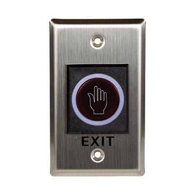 Zkteco TLEB101  narrow non-contact IP55 exit push button