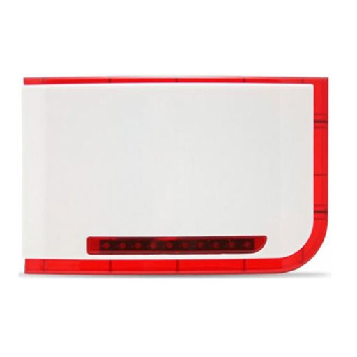 [XTEC RED] Sirène d’extérieur Xtec Grade 3 Led Rouge