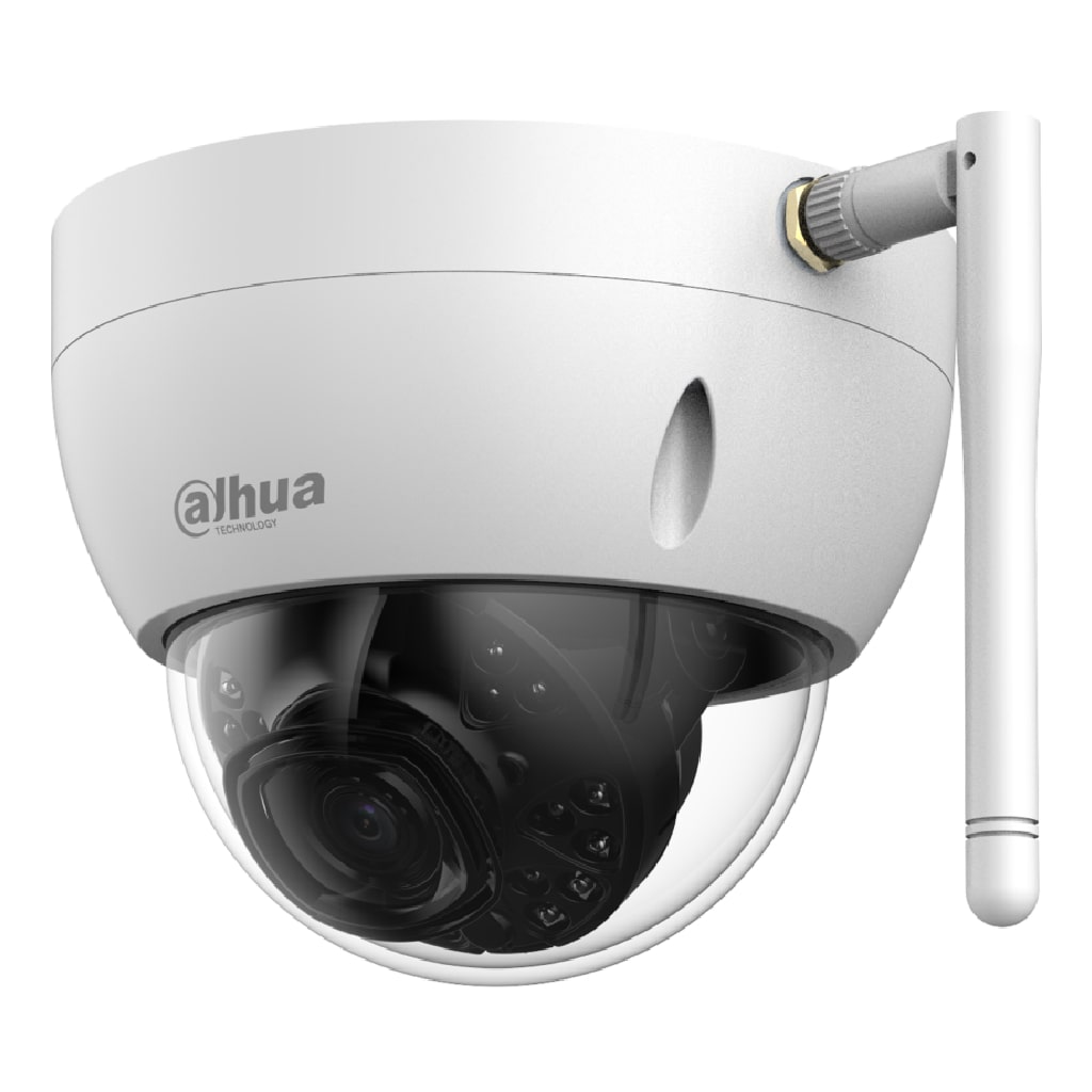 Caméra Dôme IP WiFi Dahua H265 2M WDR IR30m 2.8mm IK10 IP67 SD 